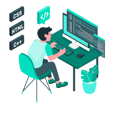 Web Development Illustration