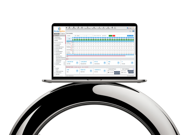 Reservation Software Dashboard